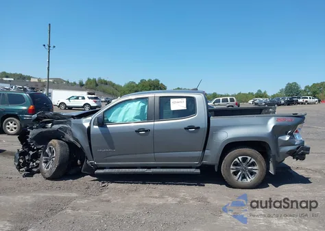2022 Chevrolet Colorado 4Wd Short Box Z71 z USA, uszkodzony, nr VIN 1GCGTDEN4N1306430